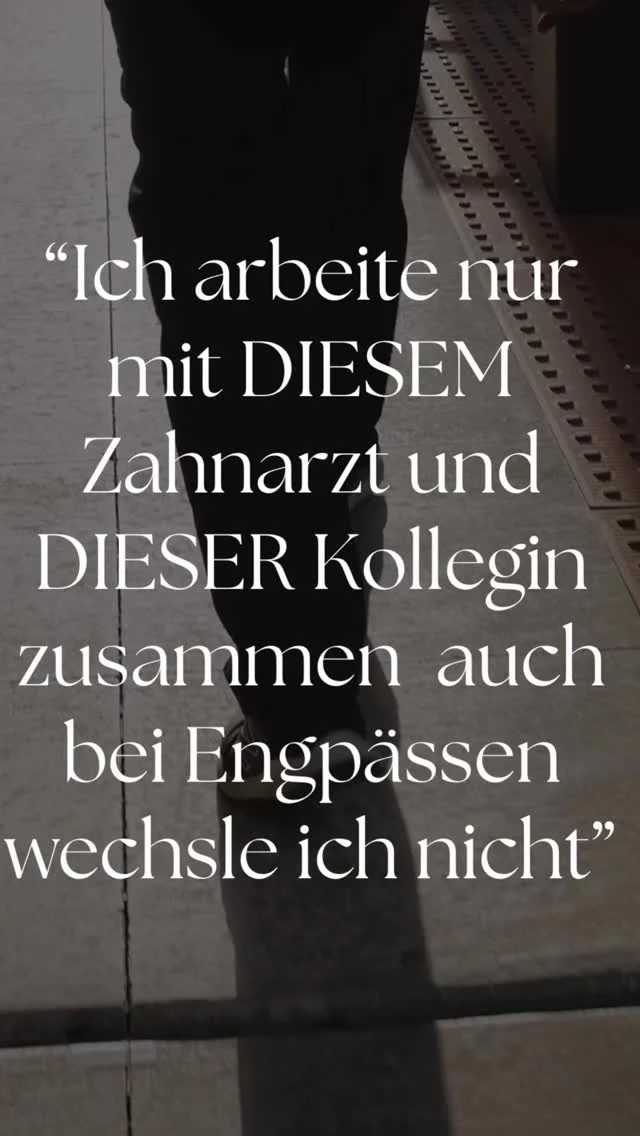 Ich arbeite nur mit DIESEM Zahnarzt und DIESER Kollegin zusammen auch bei Engpässen wechsle ich nicht

So funktioniert kein Team.

Flexibilität ist keine Kür, sondern Pflicht gerade in der Praxis, wo’s mal hektisch wird.

Wer das nicht versteht, sollte sich fragen, ob er ins Team passt.

👇 Wer hat sowas schon erlebt? Schreib’s in die Kommentare!

#zfa #praxisalltag #teamwork #zahnarztpraxis #realtalk