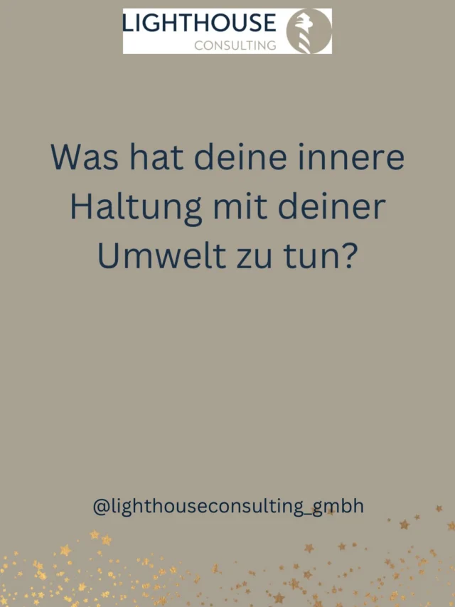 Warum ist sie so wichtig?

Deine innere Haltung beeinflusst:
	❤️wie du Situationen bewertest
	❤️wie du dich fühlst
	❤️wie du handelst
	❤️wie andere dich wahrnehmen

Beispiele für hilfreiche innere Haltungen
	❤️Verantwortung statt Schuldzuweisung
	❤️Wachstumsdenken statt Stillstand
	❤️Selbstmitgefühl statt Selbstverurteilung
	❤️Neugier statt Angst