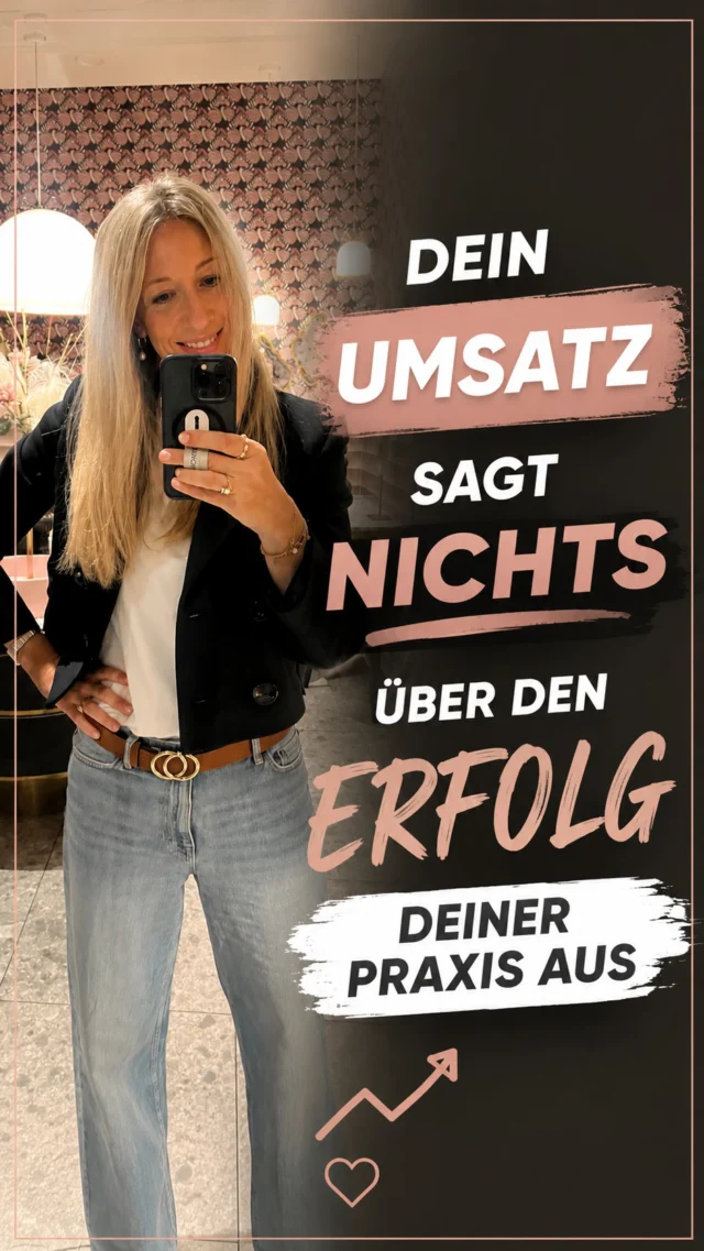 Umsatz sagt nichts aus, wenn du dabei kaputt gehst.

Was wirklich zählt: Was bleibt übrig? Wie geht es dir? Wie geht es deinem Team?

Eine Praxis muss nicht nur auf dem Papier funktionieren, sondern so, dass du dich darin wohlfühlst. 💙

Speicher dir das, wenn du gerade selbst an diesem Punkt bist.

#Praxisinhaber #Praxismanagement #Zahnarztpraxis #Praxisentwicklung #Burnoutprävention #Teamführung #Selbstständigkeit